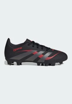 ADIDAS PERFORMANCE PREDATOR CLUB FIRM/MULTI-GROUND KIDS - Firm-ground Football Boots - Core Black Grey Four Lucid Red -Zalando UK-Outlet d67765d28aaa41258f19b9fd8951d178