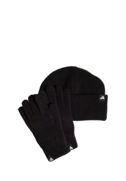 ADIDAS PERFORMANCE SET - Gloves - Black/white