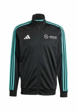 Adidas Originals MERCEDES - AMG PETRONAS FORMULA ONE TEAM DNA TRACK MEN - Training Jacket - Black White -Zalando UK-Outlet d7107abd56e0457a879119e021eb7a7c
