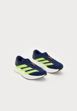 ADIDAS PERFORMANCE ADIZERO EVO SL - Trainers - Lucid Blue/silver/lucid Lemon -Zalando UK-Outlet d727d6e841214533b908ab4404e559c3