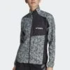 ADIDAS PERFORMANCE Trail- Windbreaker - Silver Black