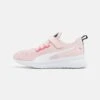 Puma Flyer Runner Unisex - Neutral Running Shoes - White/Lotus/Paradise Pink