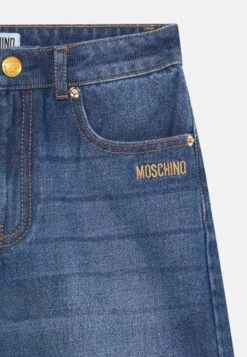 MOSCHINO TROUSERS - Straight Leg Jeans - Blue Thunder -Zalando UK-Outlet d810a87f18354ce99054dc6aa16b989b