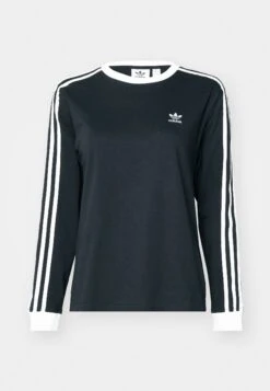Adidas Originals REGULAR - Long Sleeved Top - Black -Zalando UK-Outlet d8962bda45934c81aa17659ff2fff1d3