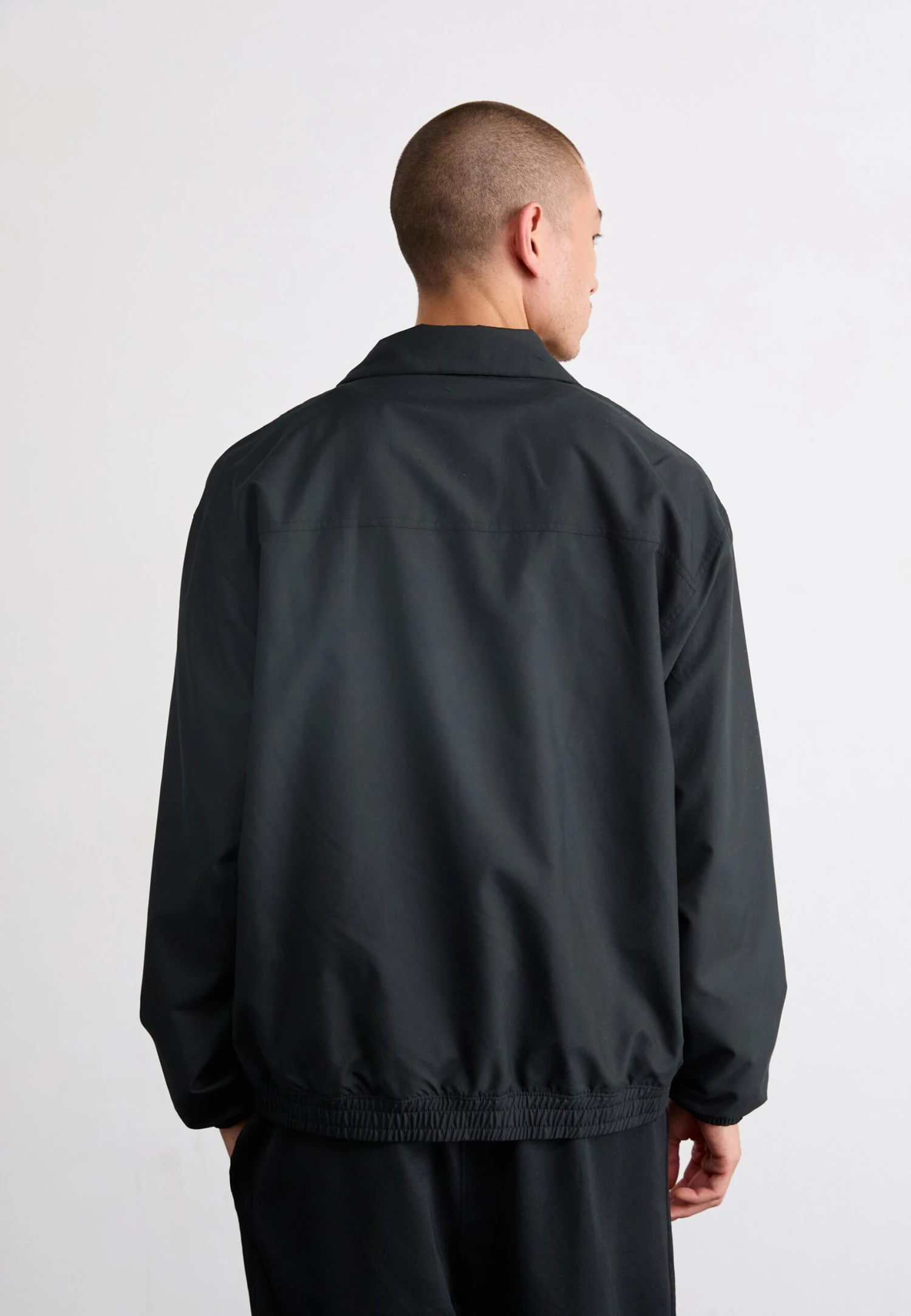 Adidas Originals BRUSHED - Summer Jacket - Black 3 Adidas Originals BRUSHED - Summer Jacket - Black - Image 3