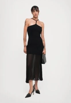 VETA KNIT DRESS - Cocktail Dress / Party Dress - Black 9 VETA KNIT DRESS - Cocktail Dress / Party Dress - Black -Zalando UK-Outlet d95e03c841dd43edb7b9838cfc73f984