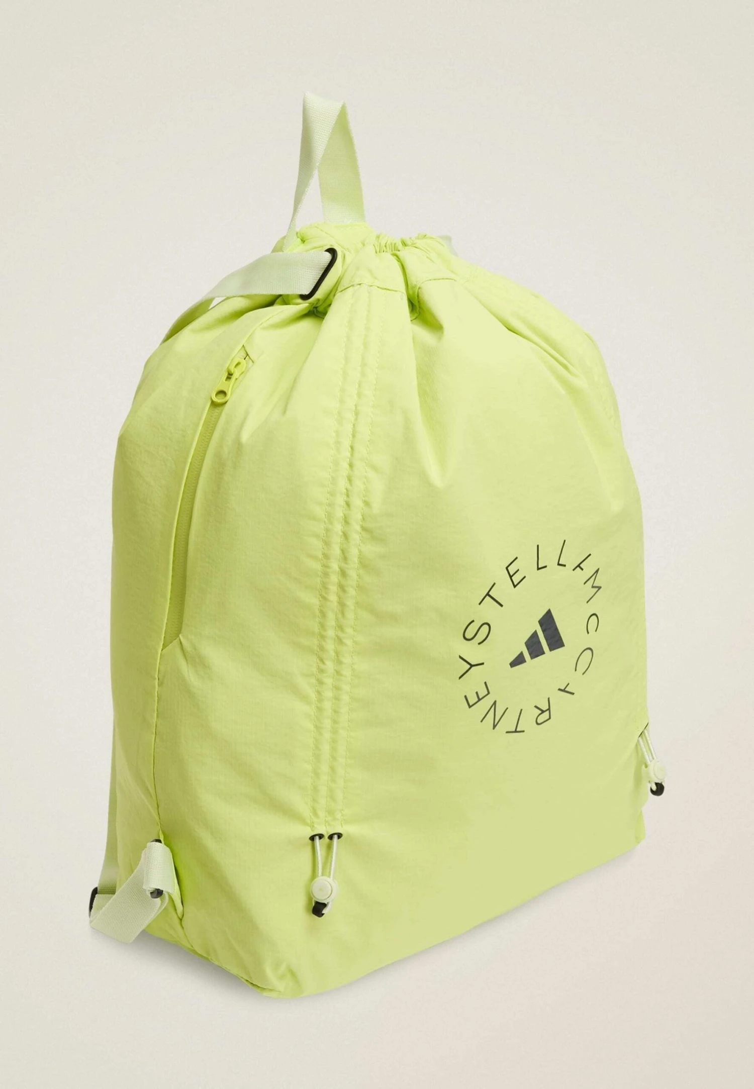 Adidas By Stella Mccartney GYMSACK - Drawstring Sports Bag - Bahia Glow Utility Black 4 Adidas By Stella Mccartney GYMSACK - Drawstring Sports Bag - Bahia Glow Utility Black - Image 4