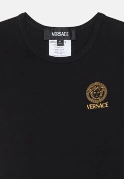 Versace TOPEKA STRETCH NEW LOGO UNISEX 2 PACK - Print T-shirt - Bianco/nero -Zalando UK-Outlet db0fa4e41e644e988ec4dc45c1c7fec5