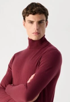 Hugo SAN THOMAS - Jumper - Dark Red -Zalando UK-Outlet db31fae38f8e4b18b2231714a049db5a