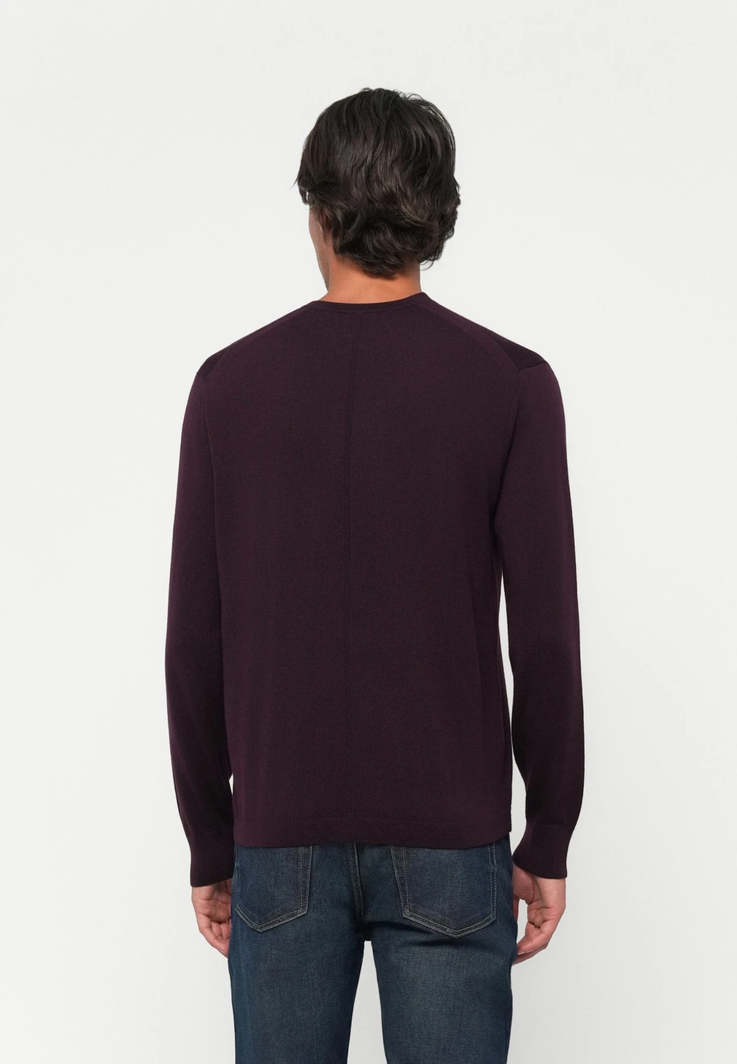Calvin Klein CREW - Jumper - Moroccan Brown 3 Calvin Klein CREW - Jumper - Moroccan Brown - Image 3