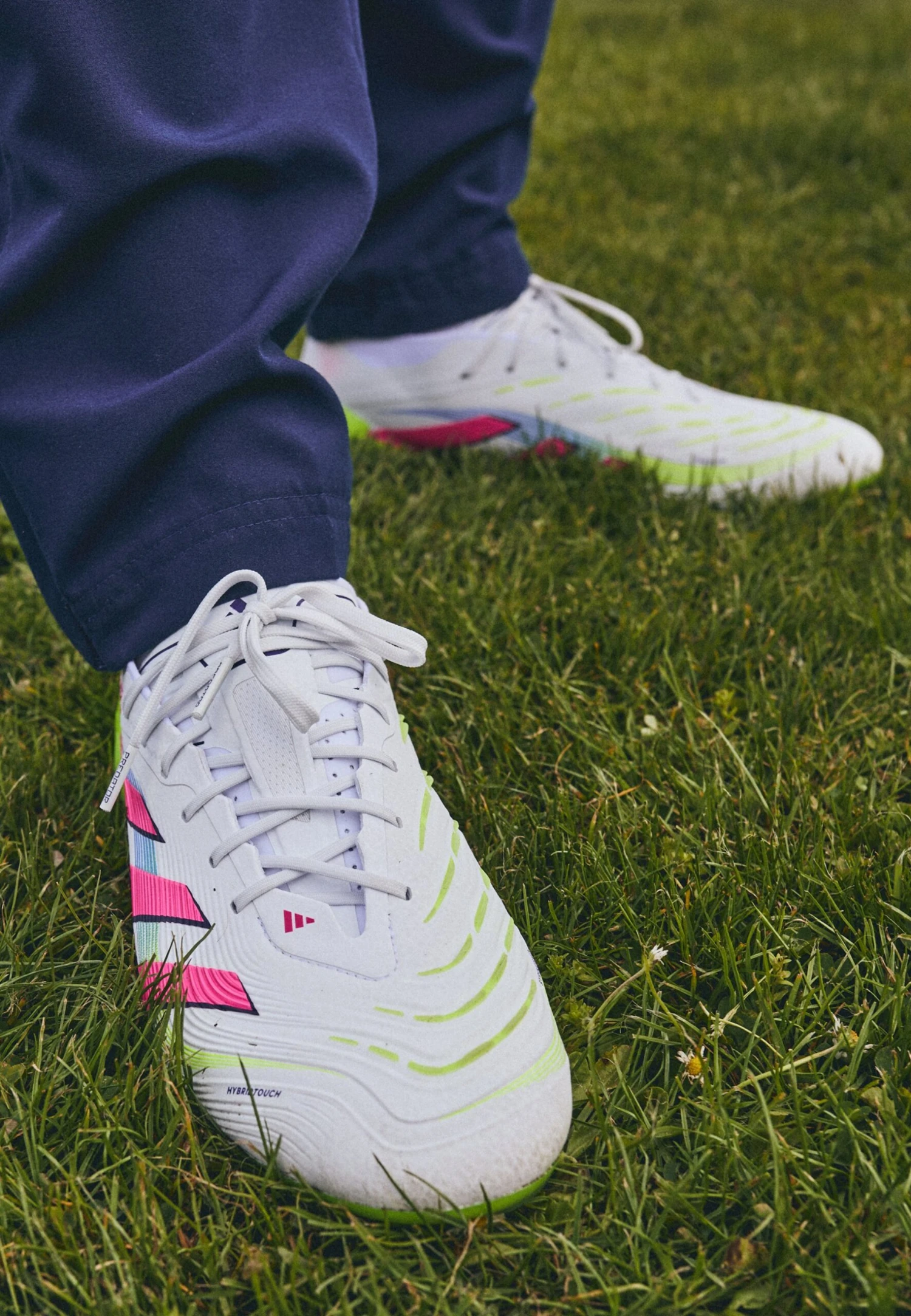 ADIDAS PERFORMANCE PREDATOR ELITE FIRM GROUND - Firm-ground Football Boots - Cloud White/lucid Pink/lucid Lemon 2 ADIDAS PERFORMANCE PREDATOR ELITE FIRM GROUND - Firm-ground Football Boots - Cloud White/lucid Pink/lucid Lemon - Image 2