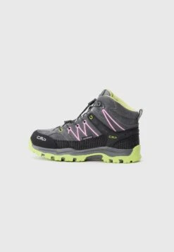 CMP RIGEL UNISEX - Hiking Shoes - Grey/pink/apple
