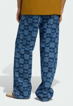 Adidas Originals MONOGRAM ALL OVER - Relaxed Fit Jeans - Indigo Denim -Zalando UK-Outlet ddc5cd5c93ee470a87f6cda4d5cb0f37