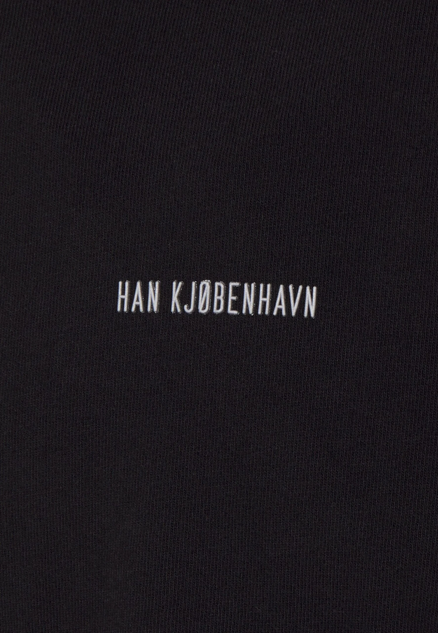 Han Kjøbenhavn Distressed Tee Long Sleeve Logo - Long Sleeved Top - Black 3 Han Kjøbenhavn Distressed Tee Long Sleeve Logo - Long Sleeved Top - Black - Image 3