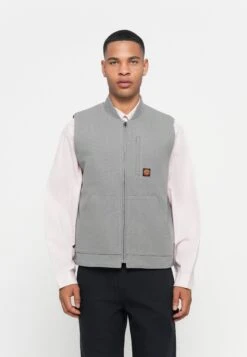 Santa Cruz CLASSIC LABEL UNISEX - Waistcoat - Blue/grey