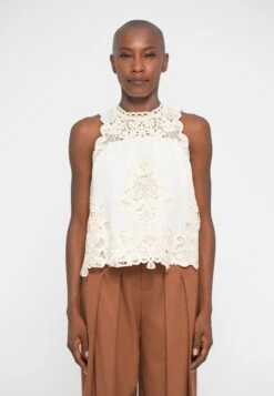 SEA MEDINA TANK - Blouse - Cream