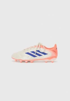 ADIDAS PERFORMANCE COPA PURE UNISEX - Firm-ground Football Boots - Off White/lucid Blue/signal Coral