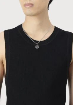 Icon Brand FLEUR DE LIS PENDANT NECKLACE UNISEX - Necklace - Silver-coloured