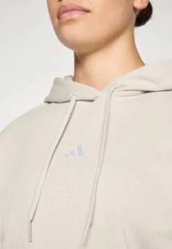 Adidas Sportswear Hoodie - Alumina/white -Zalando UK-Outlet deeaf7b4fc14417f82294617bc466f39