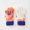 ADIDAS PERFORMANCE PREDATOR MATCH FINGERSAVE JUNIOR UNISEX - Goalkeeping Gloves - Signal Coral/white/lucid Blue