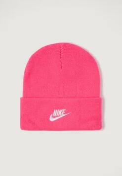 Nike Sportswear PEAK BEANIE UNISEX - Beanie - Black/safety Orange -Zalando UK-Outlet e1022fdd0d404c4daf189bce915b1097