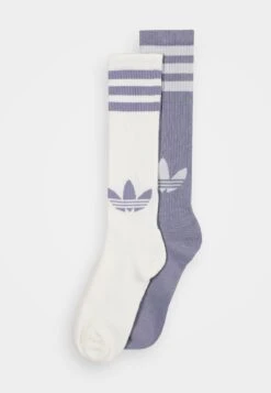 Adidas Originals KNEE 2.0 PAIRS - Socks - White Black -Zalando UK-Outlet e14083eea8db40ebbb7c1bdb5f8b1c0f