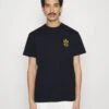 Libertine-Libertine Beat Peace - Print T-Shirt - Dark Navy