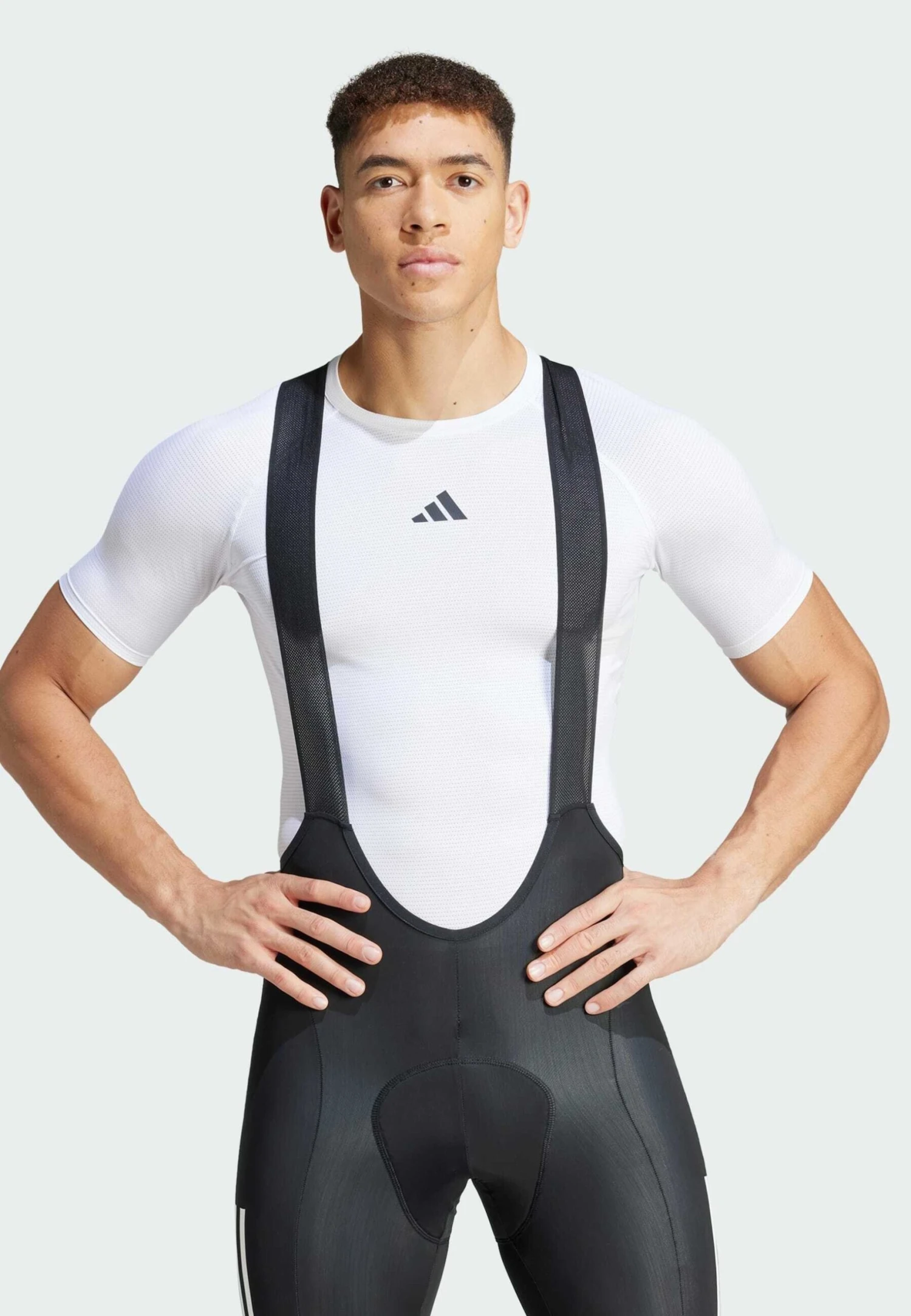 ADIDAS PERFORMANCE CYCLING MESH BASELAYER - Sports T-shirt - White 1 ADIDAS PERFORMANCE CYCLING MESH BASELAYER - Sports T-shirt - White