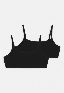 Schiesser Organic Cotton Teens 95/5 2 Pack - Bustier - Schwarz