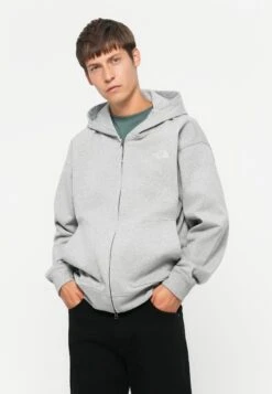 The North Face OVERSIZE HOODIE - Zip-up Sweatshirt - Light Grey Heather -Zalando UK-Outlet e2fd0b996a6d48ffa58f339b8e8b44bb