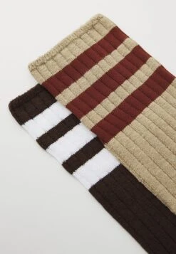 Adidas Originals UNISEX 2 PACK - Socks - Trace Khaki/dark Brown -Zalando UK-Outlet e32eeb6f8b844ba2980faeb9fefaa210