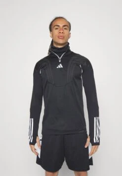 ADIDAS PERFORMANCE Tiro Competion Winterized - Long Sleeved Top - Black/Team Light Grey