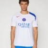 Nike Performance PSG STRIKE THIRD - Club Wear - White/hyper Royal/global Red
