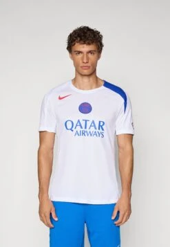 Nike Performance PSG STRIKE THIRD - Club Wear - White/hyper Royal/global Red