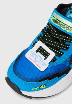 Skechers MEGA CRAFT 4K - Trainers - Blue/lime/black -Zalando UK-Outlet e37519e899824109846abde9aaa748ab