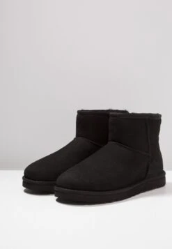 Ugg Classic Mini - Classic Ankle Boots - Black -Zalando UK-Outlet e37813cc572944ad90e90afb63d5417b