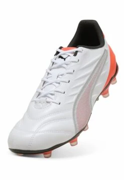 Puma KING PRO - Firm-ground Football Boots - White- Silver-glowing Red 10 Puma KING PRO - Firm-ground Football Boots - White- Silver-glowing Red -Zalando UK-Outlet e395e4df59cc42b08897b419ccc2e41e