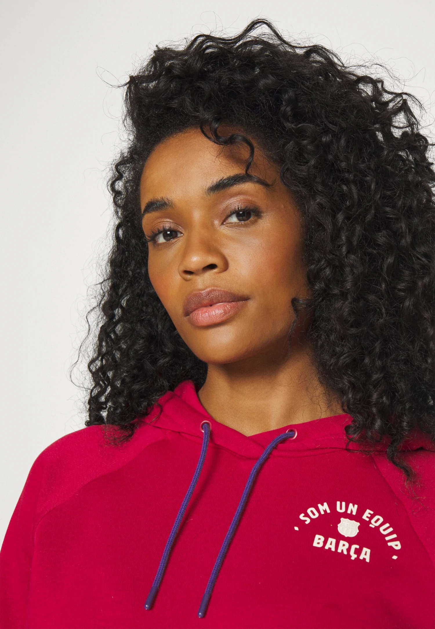 Nike Performance Fcb Hoodie - Club Wear - Noble Red/Deep Royal Blue/Pale Ivory 4 Nike Performance Fcb Hoodie - Club Wear - Noble Red/Deep Royal Blue/Pale Ivory - Image 4