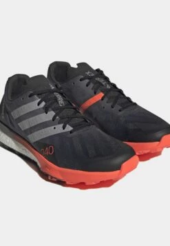 ADIDAS PERFORMANCE Terrex Speed Ultra - Trail Running Shoes - Core Black/Matte Silver/Solar Red -Zalando UK-Outlet e58fc6fddd0d4e718c0b2c41a4c72e84
