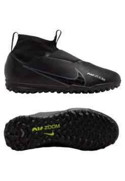 Nike Performance Jr. Zoom Mercurial 9 Academy Tf Unisex - Astro Turf Trainers - Black/Dk Smoke Grey Summit White Volt -Zalando UK-Outlet e60f6a9a98064a64a81d98a5125beaba