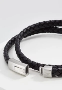 Emporio Armani Signature - Bracelet - Silver-Coloured -Zalando UK-Outlet e612609ada2141c698eec19d6f253e94