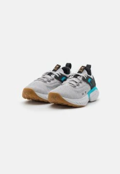 Under Armour Project Rock 5 - Training Shoe - Gray Matter/Black/Blue Surf 11 Under Armour Project Rock 5 - Training Shoe - Gray Matter/Black/Blue Surf -Zalando UK-Outlet e7d1f463db7341c4b44289244fe75e71