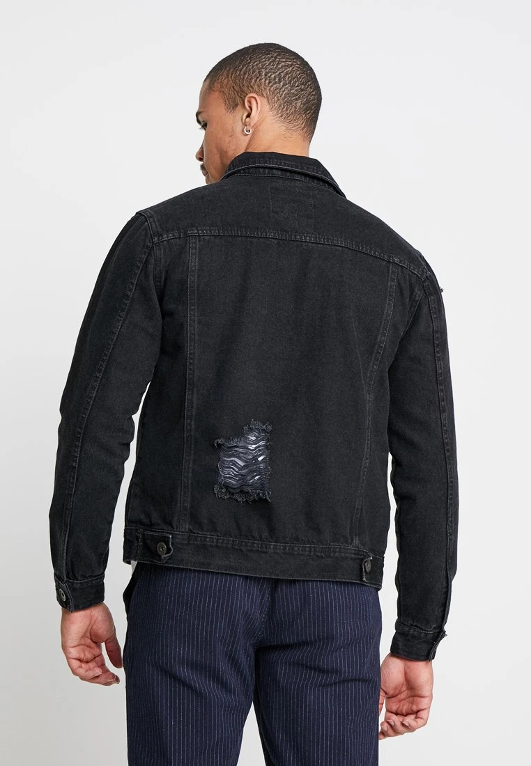 Redefined Rebel Jason Jacket - Denim Jacket - Lava Stone 3 Redefined Rebel Jason Jacket - Denim Jacket - Lava Stone - Image 3