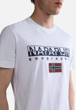 Napapijri S-Ayas - Print T-Shirt - Bright White -Zalando UK-Outlet e8ceae2f83b54f989d07e6c3cab7ab12