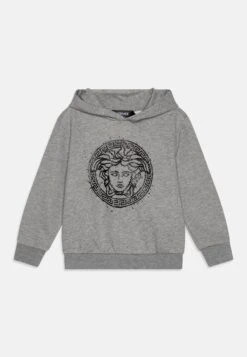 Versace BABY MELANGE MEDUSA SPLASH PRINT UNISEX - Hoodie - Melange Gray