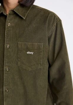 Obey Clothing BUCKLEY - Shirt - Black Olive -Zalando UK-Outlet e9d20cadc9dc4a29a102873c220c983b