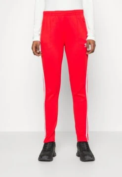 Adidas Originals Superstar - Tracksuit Bottoms - Vivid Red