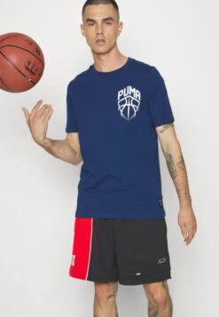 Puma Graphic Tee - Print T-Shirt - Persian Blue -Zalando UK-Outlet eaee982a5e1e47c2925384c8d7854317