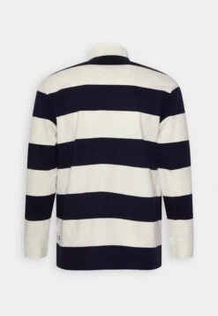 TOM TAILOR Denim Relaxed Stripe- Polo Shirt - Navy -Zalando UK-Outlet eb8359bde8144d8eb342a77bb1df6d3a