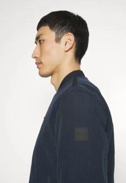 Boss Othmar - Bomber Jacket - Dark Blue -Zalando UK-Outlet ec2e3c32ca0443e1b06ec1e9b590030f